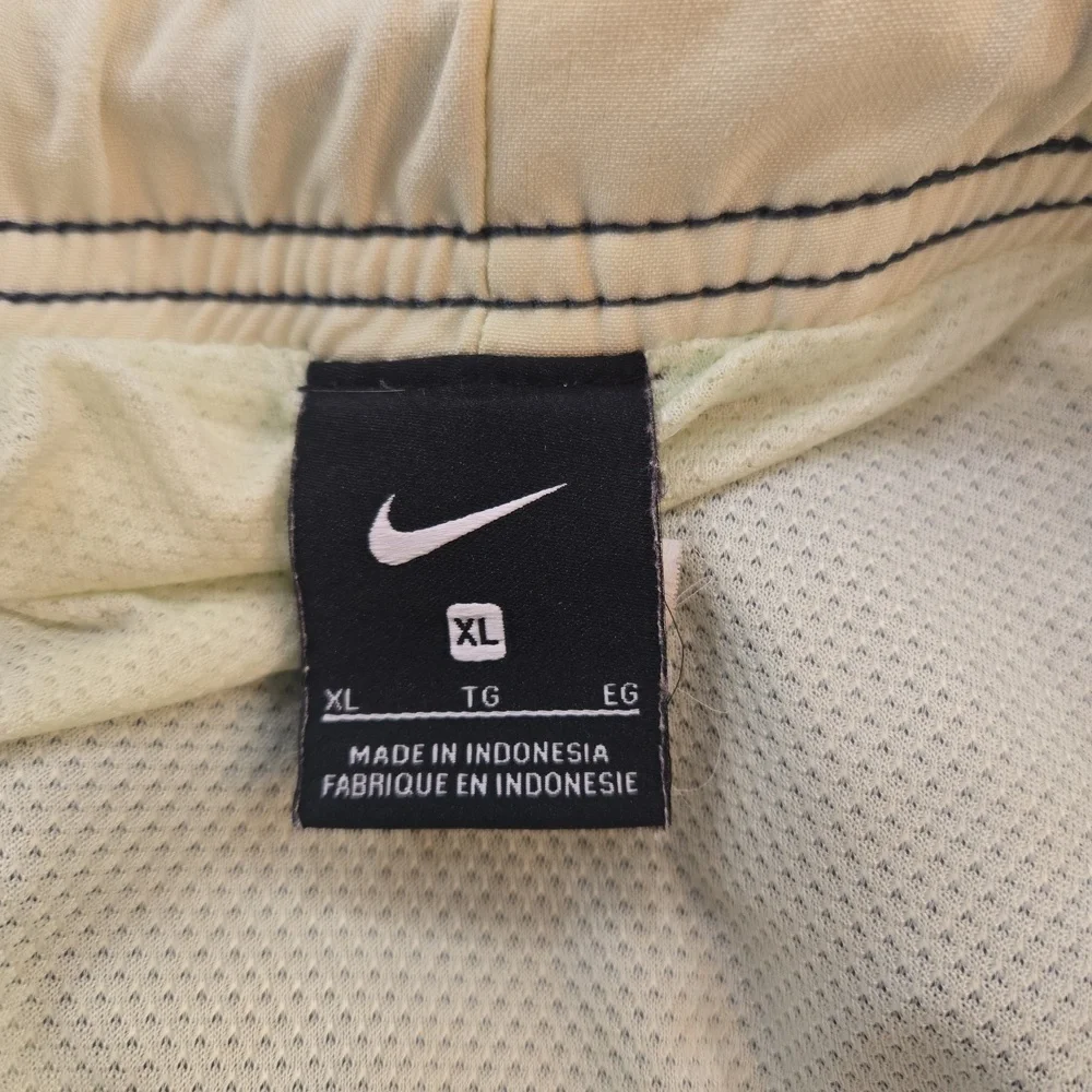 Nike Mens Drawstring Swim Trunks Blue Gray Green Size XL